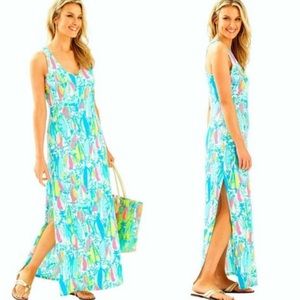 NWT Lilly Pulitzer Kerri Maxi Dress Medium